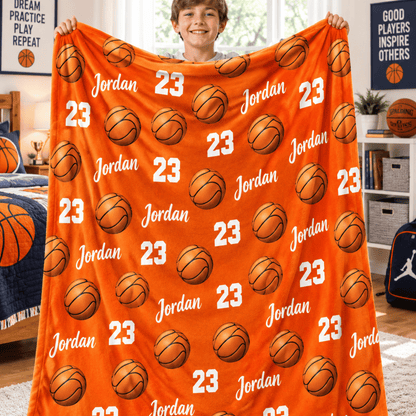 Chaotic Club Personalized Kids Sports Throw
