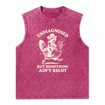 ChaoticClub Undiagnosed Cowboy Raccoon Wash Tanktop