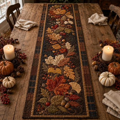 Chaotic Club Autumn Harvest Quilted Table Runner