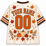 Chaotic Club School Staff Fall Pumpkin Mesh Jersey