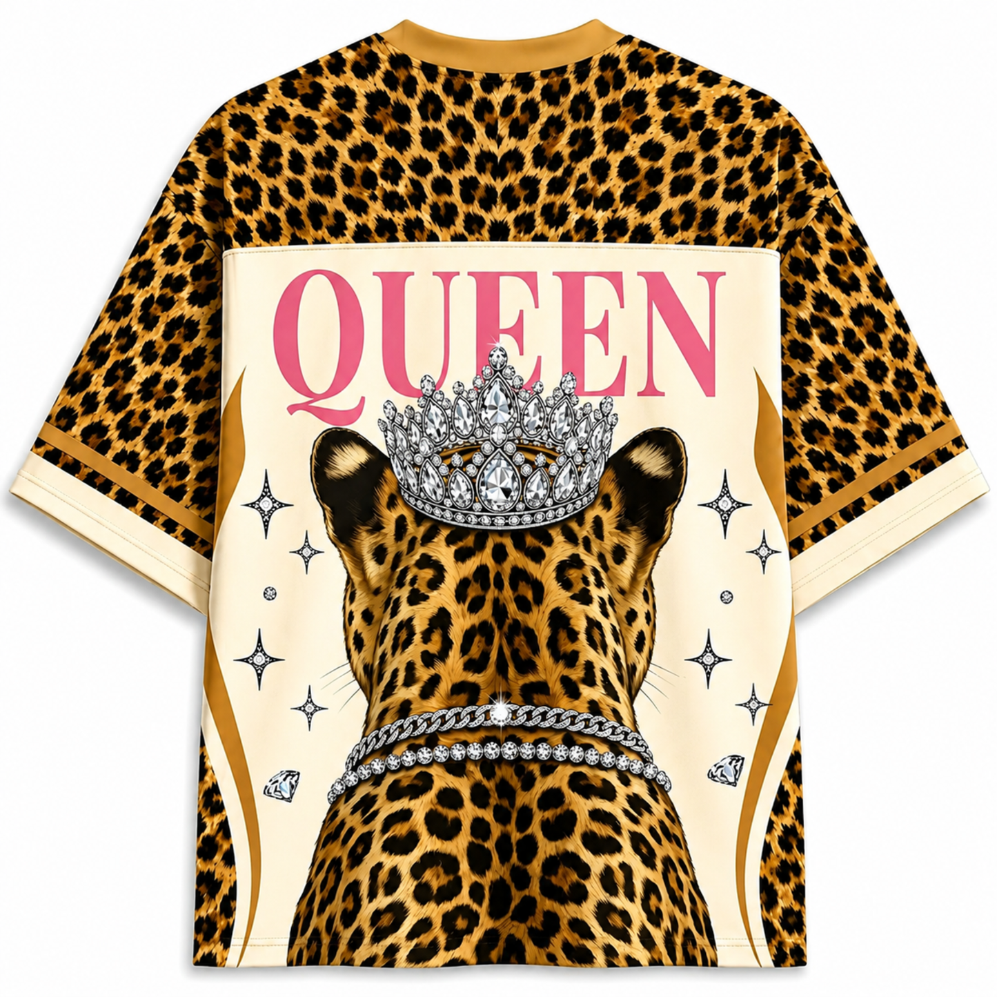 ChaoticClub Spoiled Leopard Mesh Jersey