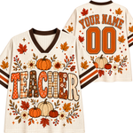 Chaotic Club School Staff Fall Pumpkin Mesh Jersey