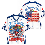 ChaoticClub Off To Kerfuffle Independence Day Mesh Jersey