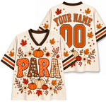 Chaotic Club School Staff Fall Pumpkin Mesh Jersey