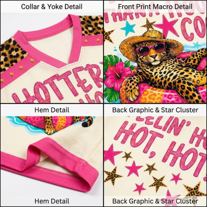 ChaoticClub Hoochie Coochie Summer Leopard Mesh Jersey