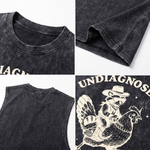 ChaoticClub Undiagnosed Cowboy Raccoon Wash Tanktop