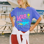 ChaoticClub Summer Later Crocodile Neon T-Shirt