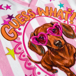 ChaoticClub Guess What Wiener Dachshund Mesh Jersey