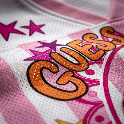 ChaoticClub Guess What Wiener Dachshund Mesh Jersey