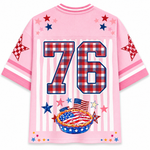 ChaoticClub Sweet Potato Pie & I Shut My Mouth Patriotic Mesh Jersey