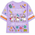 Chaotic Club Back to School Silly Teacher Builds Character Goose Mesh Jersey