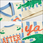 ChaoticClub Striped See Ya Later Mesh Jersey