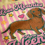 ChaoticClub Less Meanies More Weenies Dachshund Summer Mesh Jersey