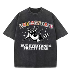 ChaoticClub Undiagnosed Racconn Washed T-Shirt