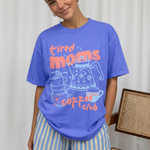 ChaoticClub Tired Moms Coffee Club T-shirt