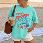 ChaoticClub Tired Moms Coffee Club T-shirt