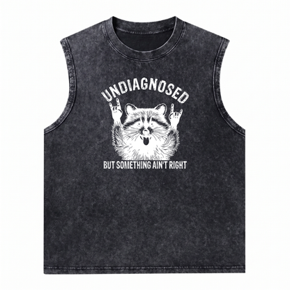 ChaoticClub Undiagnosed Rock Raccoon Wash Tanktop