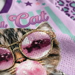 ChaoticcClub Easy Cat Mesh Jersey - Lifestyle On Model