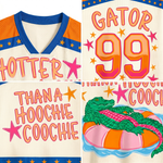 ChaoticClub Gator Hotter Than A Hoochie Coochie Mesh Jersey