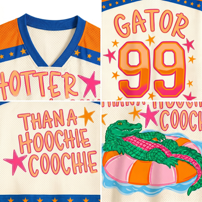 ChaoticClub Gator Hotter Than A Hoochie Coochie Mesh Jersey