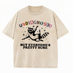 ChaoticClub Undiagnosed Racconn Washed T-Shirt