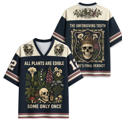 ChaoticClub All Plants Are Edible Some Only Once Mesh Jersey