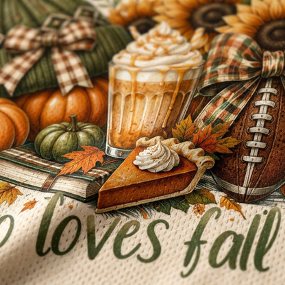 Chaotic Club Just A Girl Who Loves Fall Long Sleeve Jersey