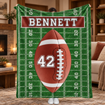 Chaotic Club Personalized Game Day Stadium Fleece Blanket