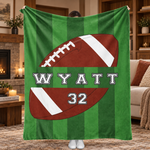 Chaotic Club Personalized Game Day Stadium Fleece Blanket