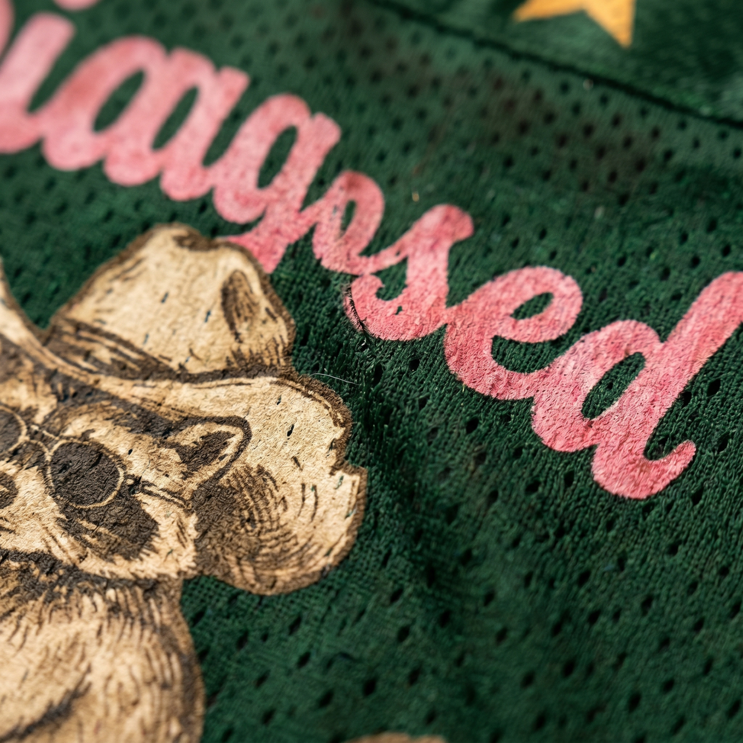 ChaoticClub Undiagnosed Raccoon But Something Mesh Jersey