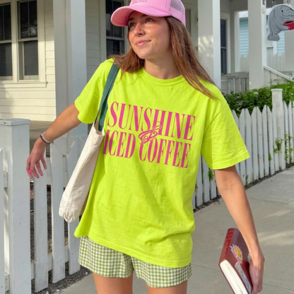 ChaoticClub Sunshine & Iced Coffee T-shirt