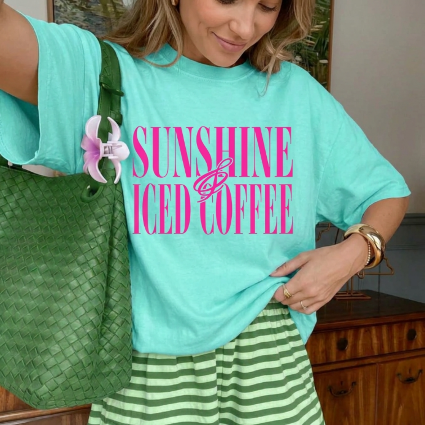 ChaoticClub Sunshine & Iced Coffee T-shirt