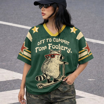 ChaoticClub Off To Commit Tomfoolery Mesh Jersey