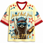 ChaoticClub Striped Feral But Free Mesh Jersey