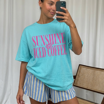 ChaoticClub Sunshine & Iced Coffee T-shirt