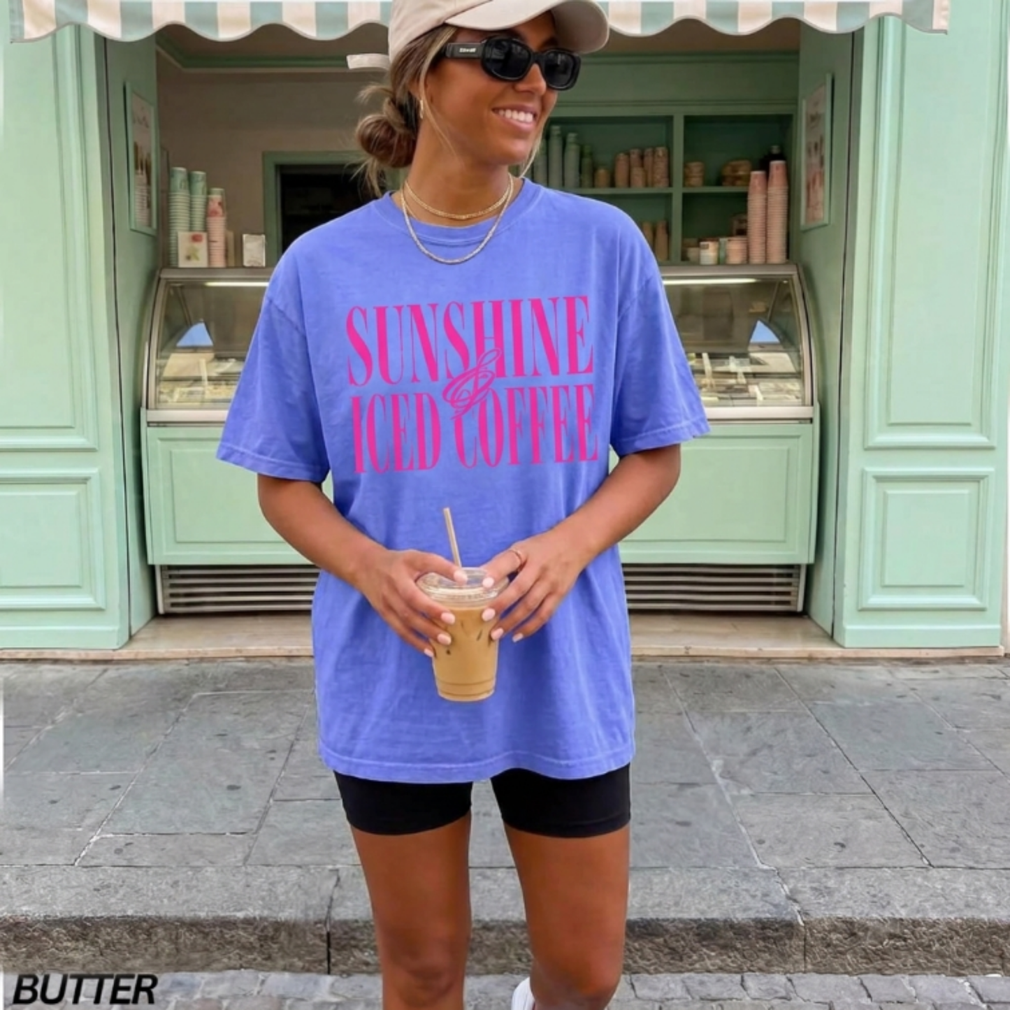 ChaoticClub Sunshine & Iced Coffee T-shirt