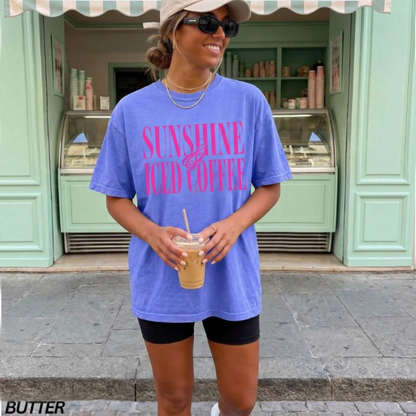 ChaoticClub Sunshine & Iced Coffee T-shirt