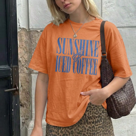 ChaoticClub Sunshine & Iced Coffee T-shirt