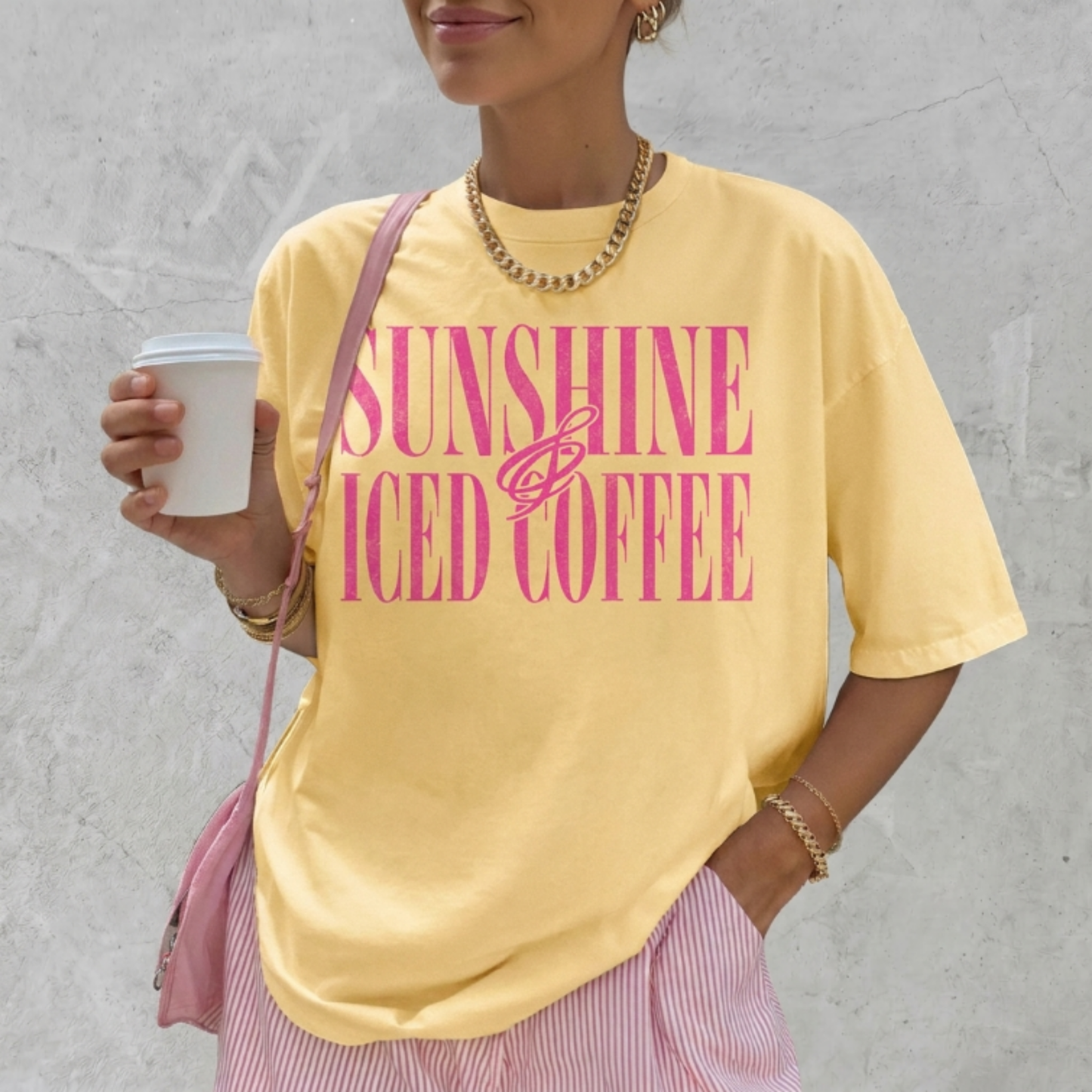 ChaoticClub Sunshine & Iced Coffee T-shirt