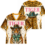 ChaoticClub Western Coquette Tiger Mesh Jersey