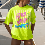 ChaoticClub Summer After While Crocodile Neon T-Shirt