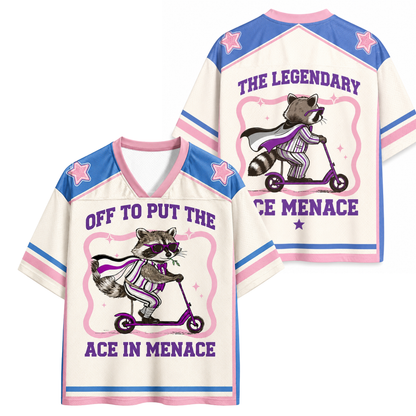 ChaoticClub Off To Put The Ace In Menace Mesh Jersey
