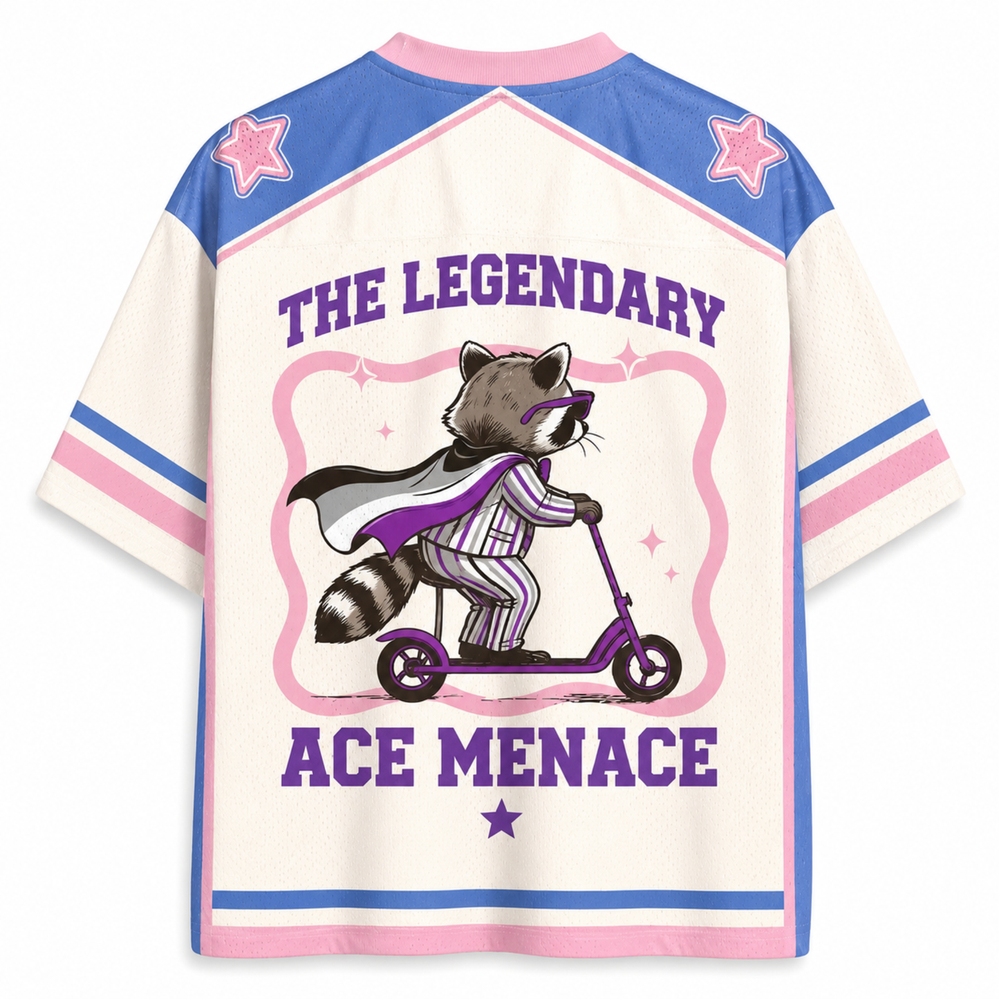 ChaoticClub Off To Put The Ace In Menace Mesh Jersey