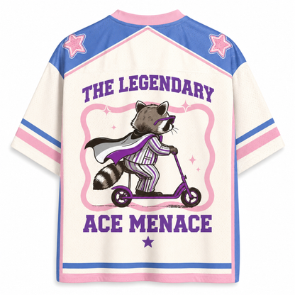 ChaoticClub Off To Put The Ace In Menace Mesh Jersey