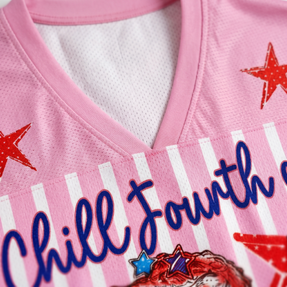 ChaoticClub Chill Founth Out Crocodile 1776 Summer Mesh Jersey