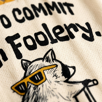 ChaoticClub Off To Commit Tomfoolery Leopard Mesh Jersey