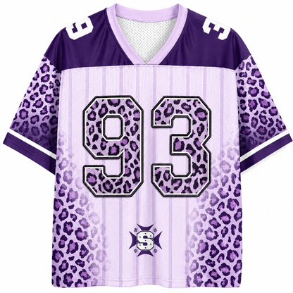 ChaoticClub Leopard Name & Number Personalized Mesh Jersey