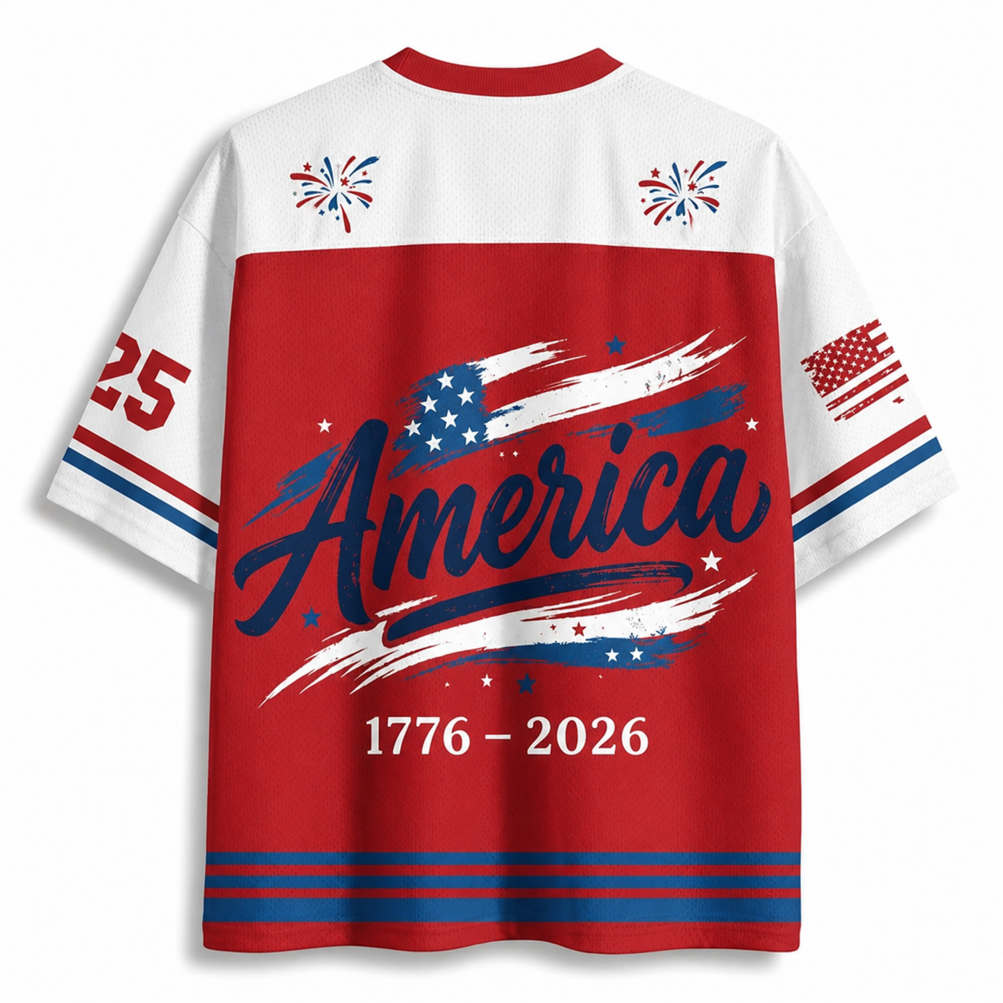 ChaoticClub America 250 Years From 1776 To 2026 Mesh Jersey