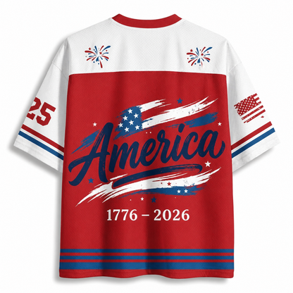 ChaoticClub America 250 Years From 1776 To 2026 Mesh Jersey