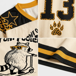 ChaoticClub Off To Commit Tomfoolery Leopard Mesh Jersey